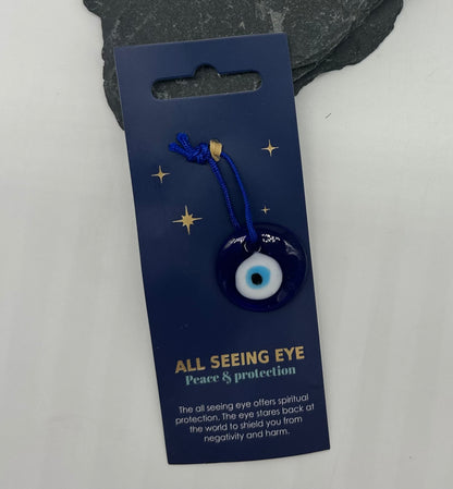 All Seeing Eye Charm Evil Eye Good Luck Protection